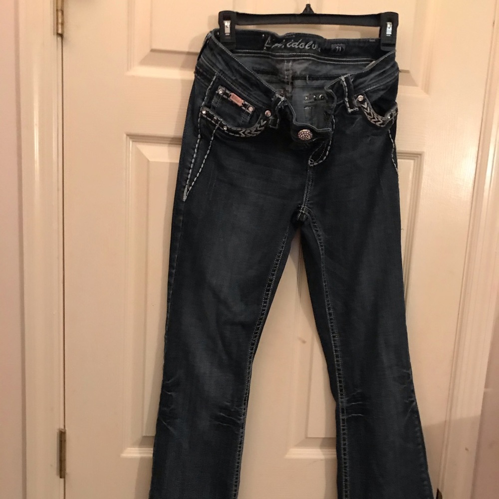 La. I’d oil jeans